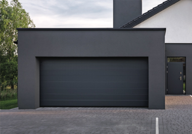 Aluminum garage doors